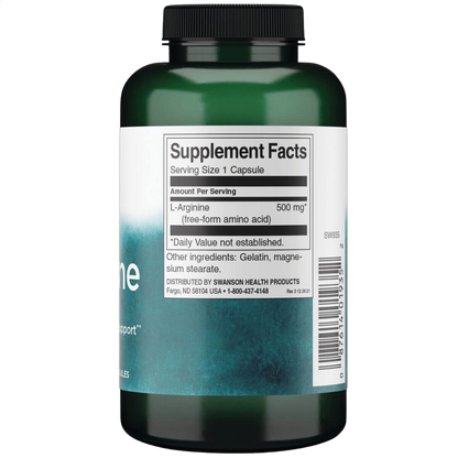 L-Arginine, 500mg