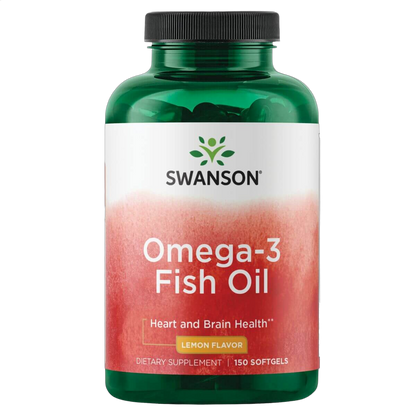 Omega-3 Fish Oil, Lemon Flavour
