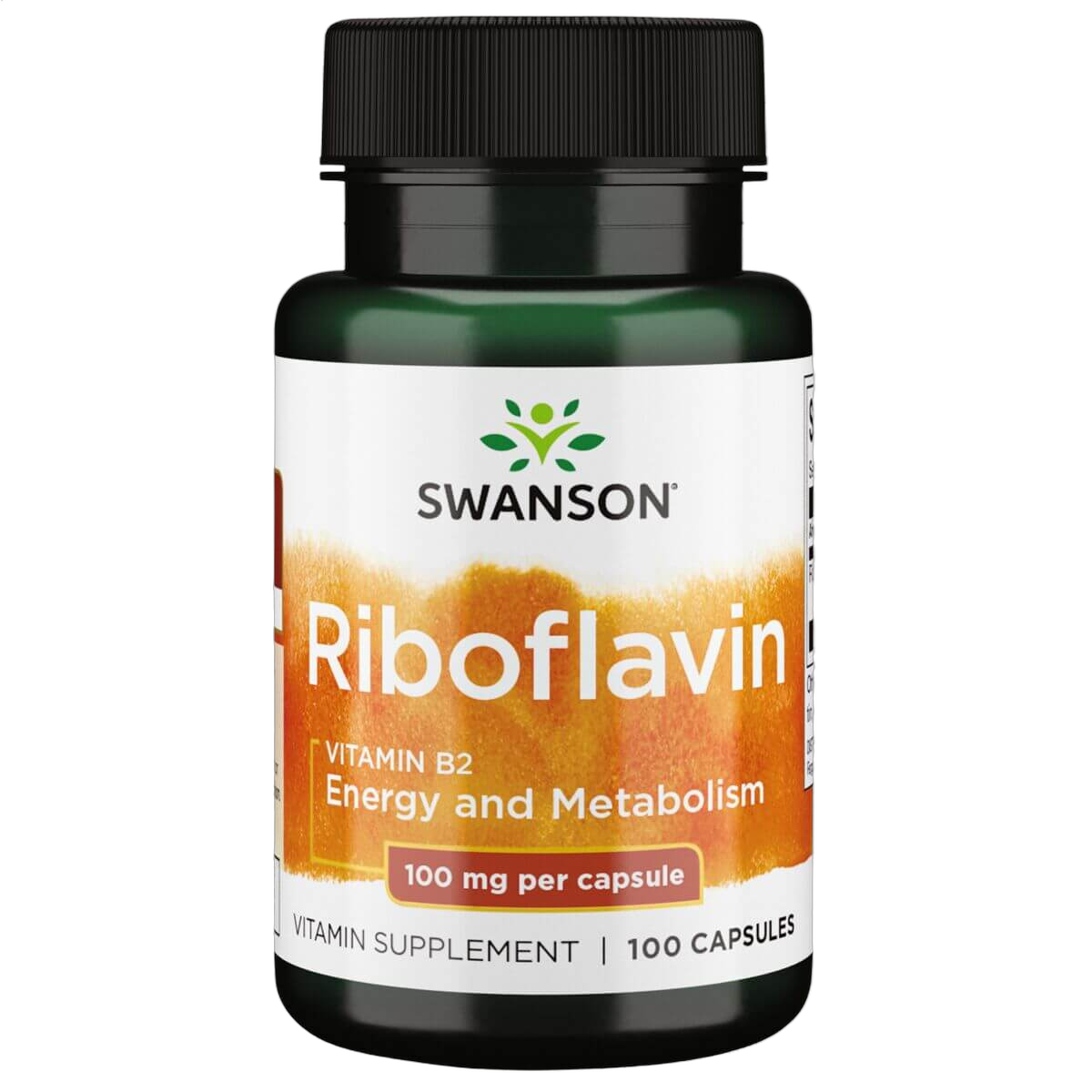 Vitamin B2 (Riboflavin), 100mg