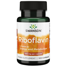 Riboflavin Vitamin B-2, 100mg