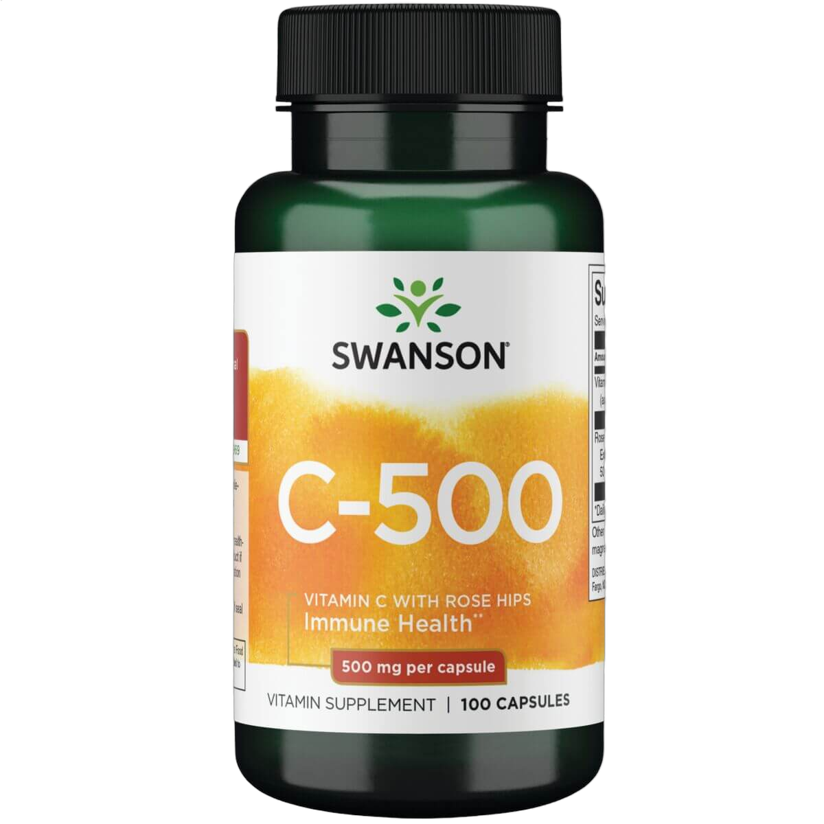 Vitamin C with Rose Hips, 500mg