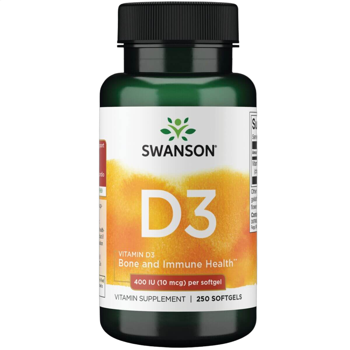 Vitamin D3, 400IU (10mg)