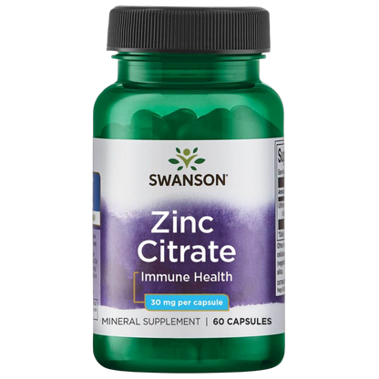 Zinc Citrate, 30mg
