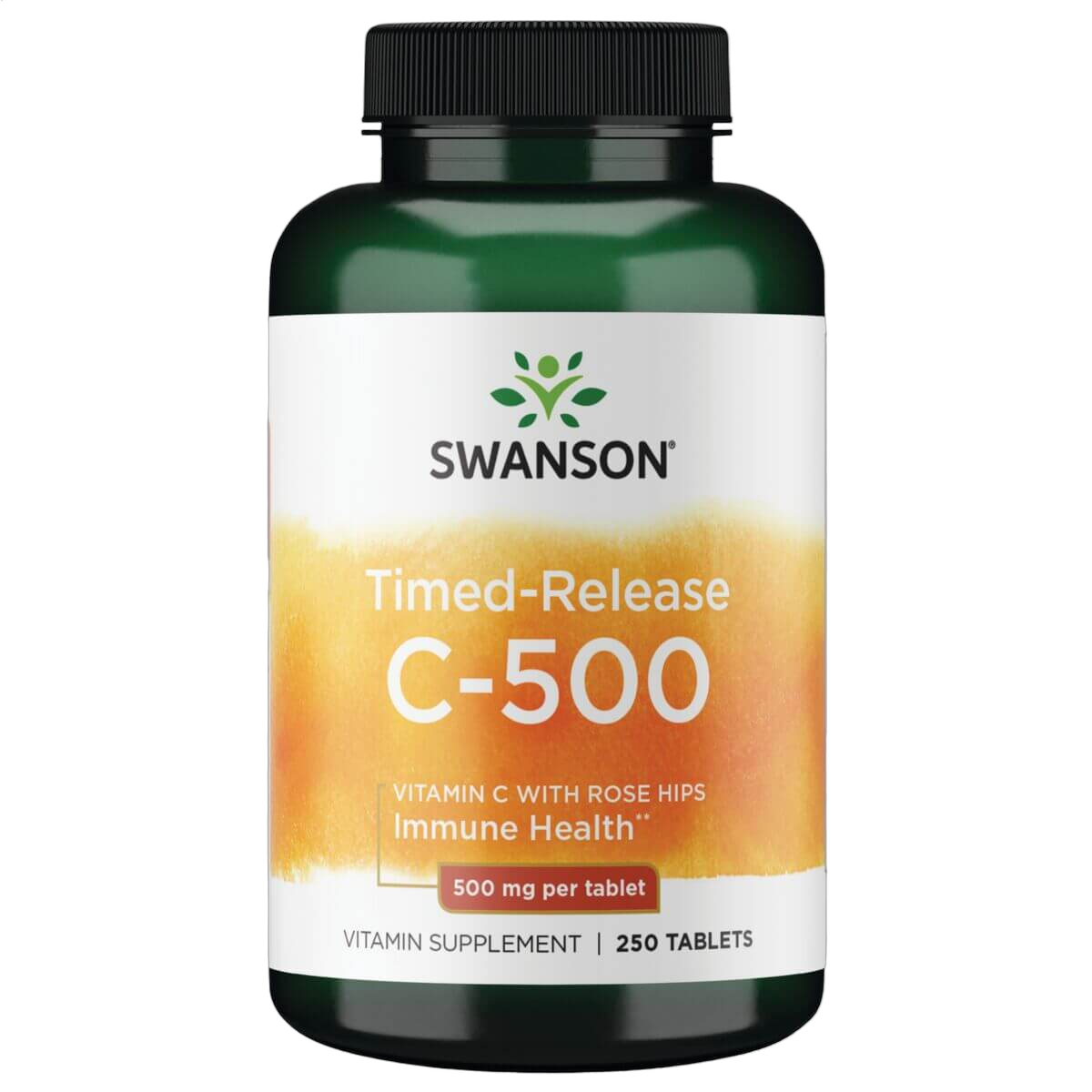 Vitamin C with Rose Hips Timed-Release, 500mg