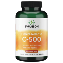 Vitamin C with Rose Hips Timed-Release, 500mg