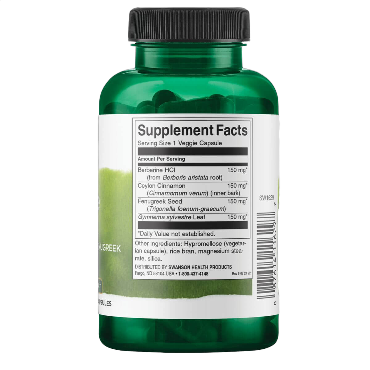 Berberine Complex with Cinnamon & Gymnema & Fenugreek