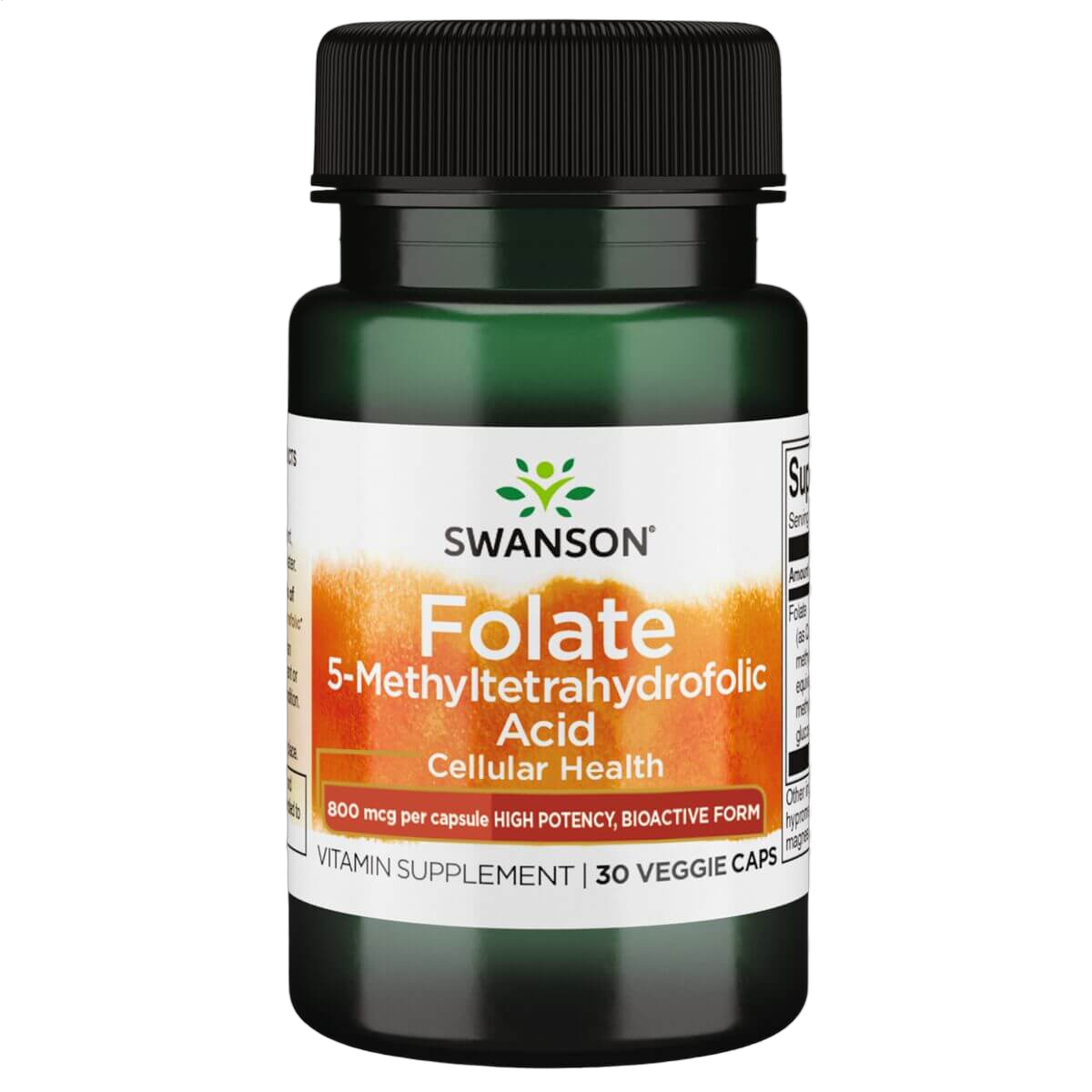 Folate 5-Methyltetrahydrofolic Acid, 800mg (1360mg DFE)