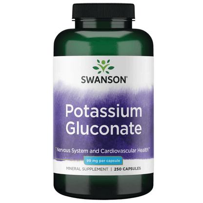 Potassium Gluconate, 99mg