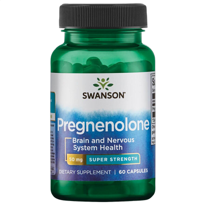 Super-Strength Pregnenolone, 50mg