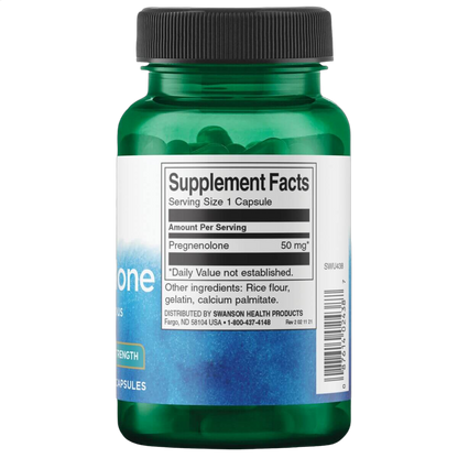 Super-Strength Pregnenolone, 50mg