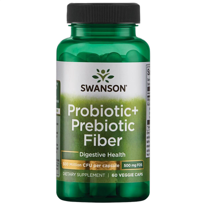 Probiotic+ Prebiotic Fiber, 500 Million CFU