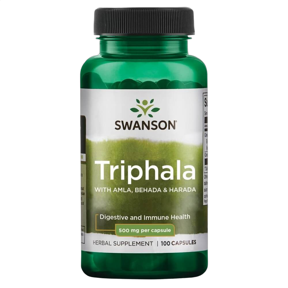 Triphala With Amla Behada & Harada, 500mg