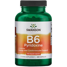 Vitamin B-6 Pyridoxine, 100mg