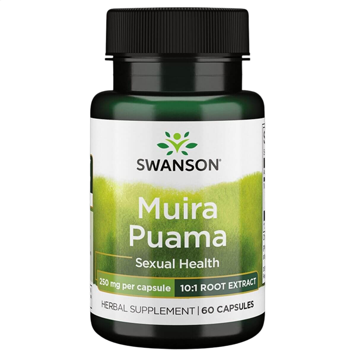 Muira Puama, 250mg, (10:1 Root Extract)