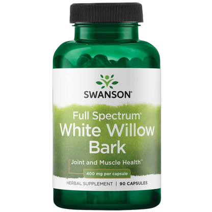 Full Spectrum White Willow Bark, 400mg
