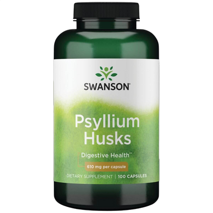 Psyllium Husks, 610mg