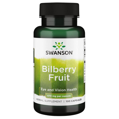 Bilberry Fruit, 470mg