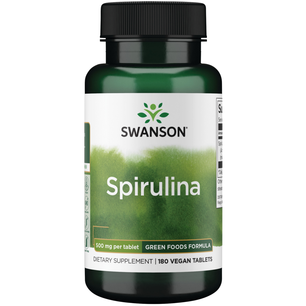 Spirulina, 500mg