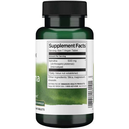 Spirulina, 500mg