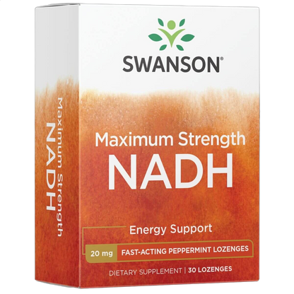 NADH, 20mg, Peppermint Flavour