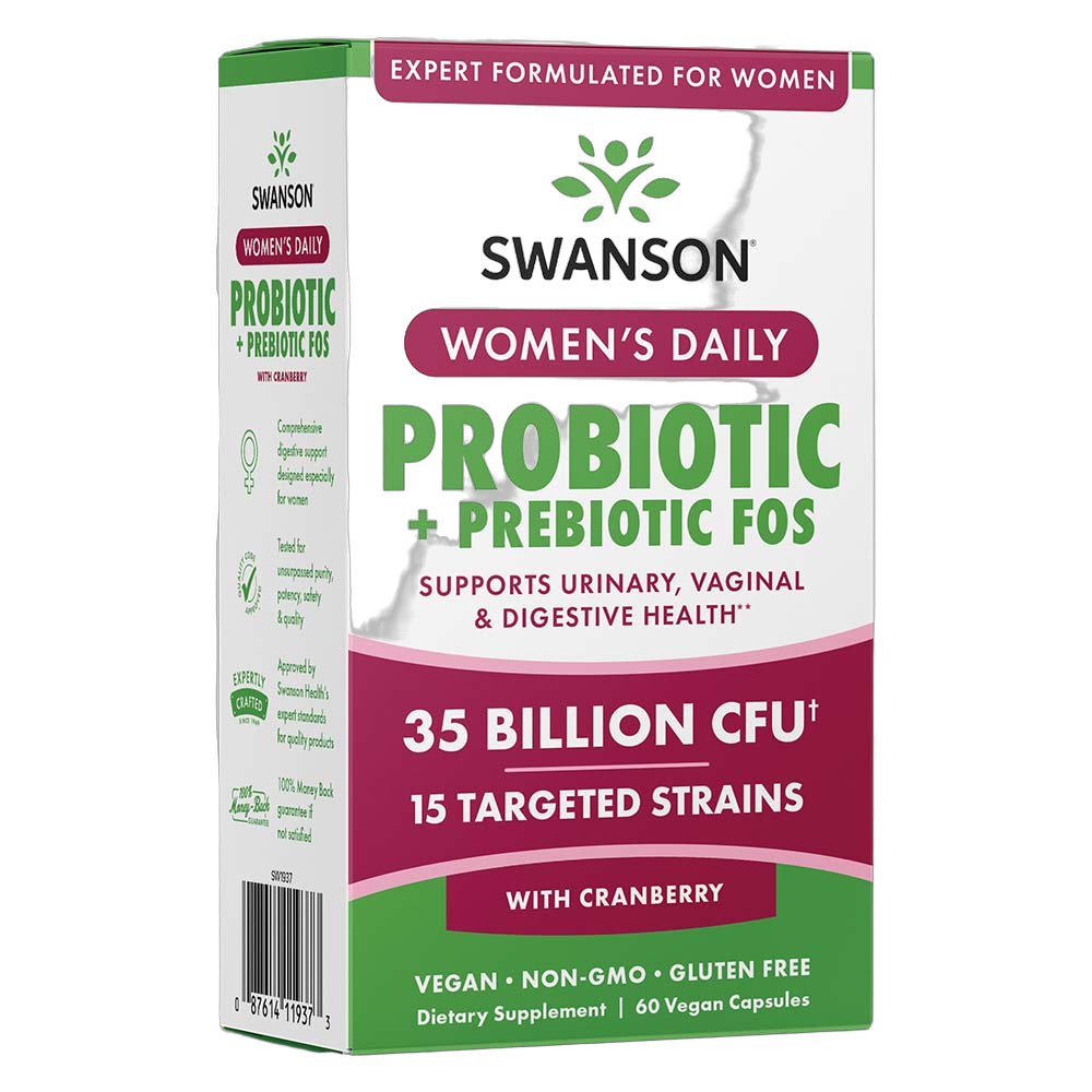 Women's Daily Probiotic + Prebiotic FOS, 35 Billion CFU
