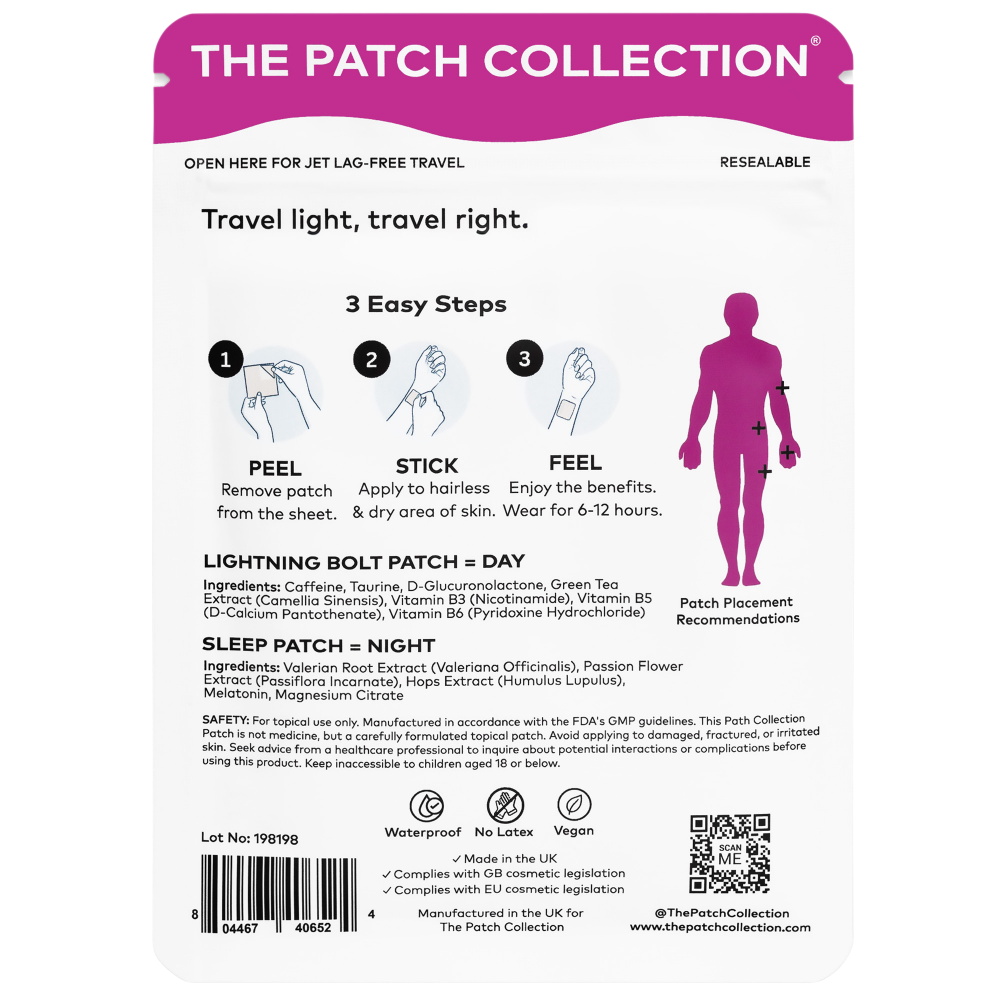 Jet Lag Day & Night Patches