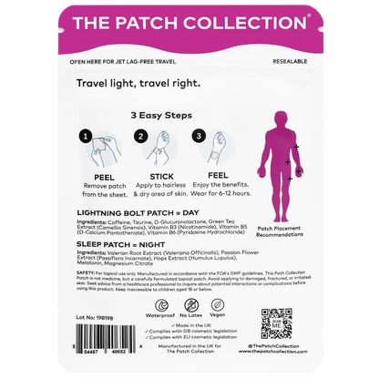 Jet Lag Day & Night Patches