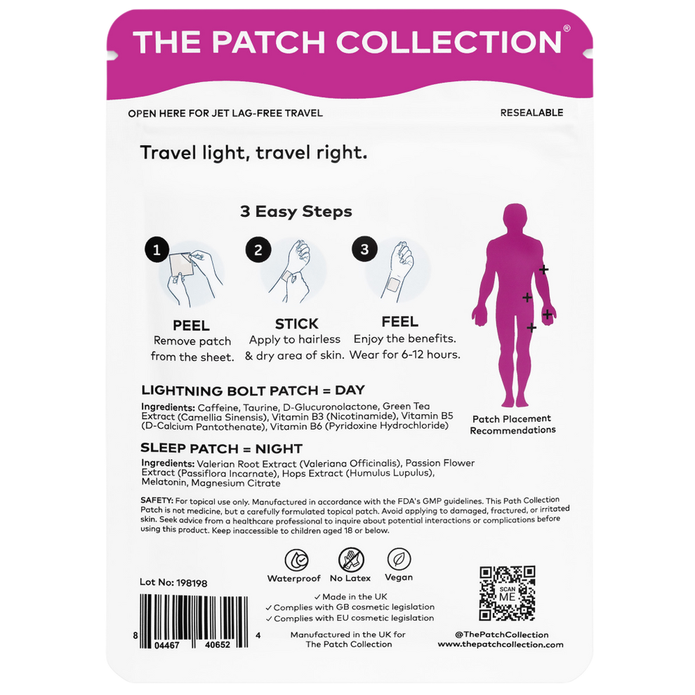 The Patch Collection Jet Lag Day & Night Patches - Vytalise UK