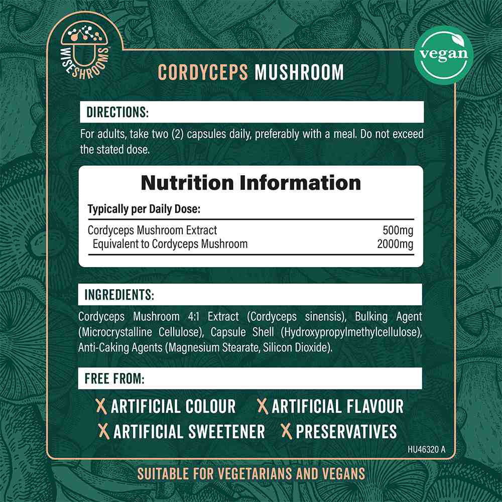 Cordyceps, 2000mg