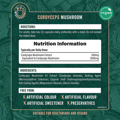 Cordyceps, 2000mg