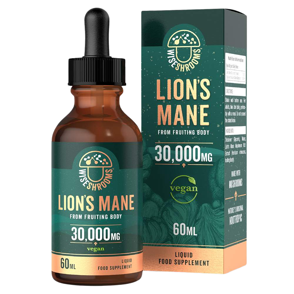 Lion's Mane Drops, 30000mg, Unflavoured