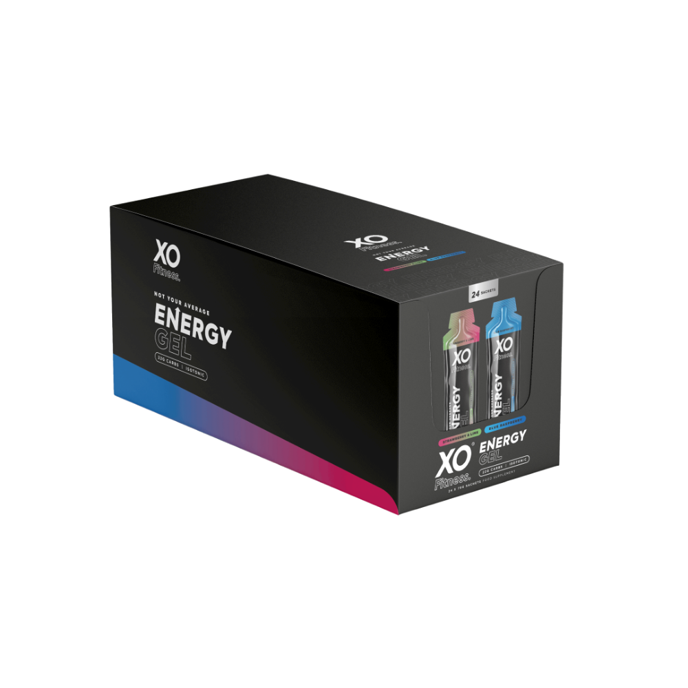 Energy Gels (12x Strawberry & Lime, 12x Blue Raspberry)